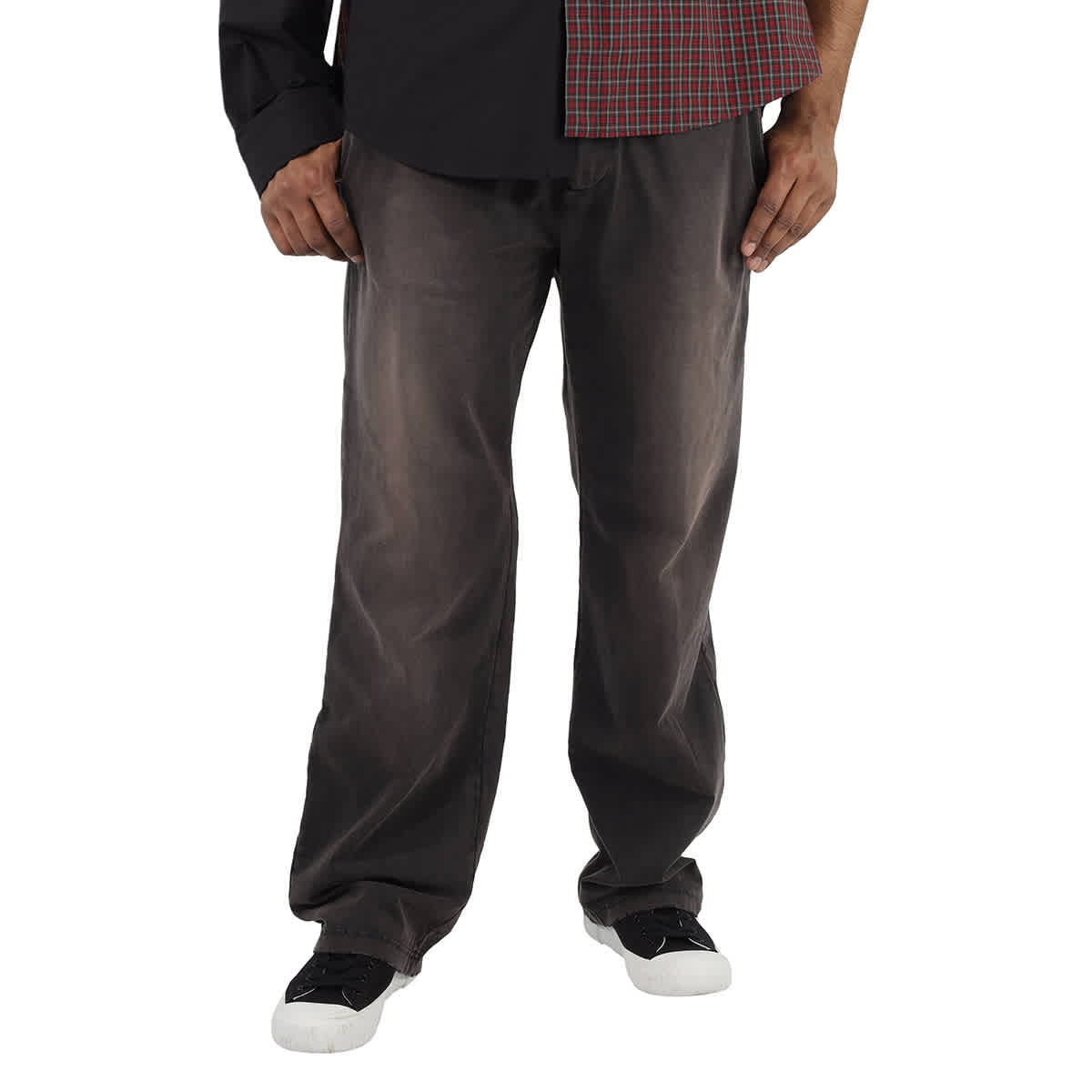 Balenciaga Men's Black Loose Suit Pants, Size Small 699010 TLT17