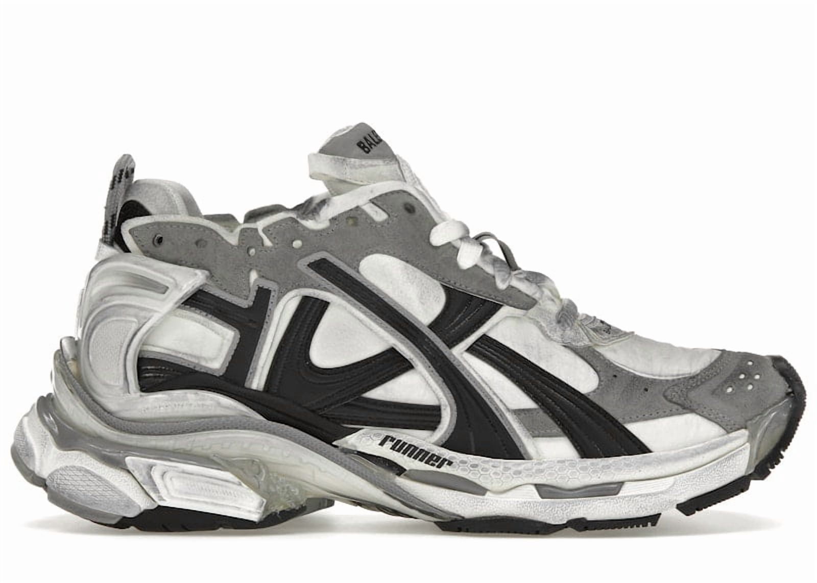 BALENCIAGA スニーカー Runner グレー/ホワイト スニーカー 靴