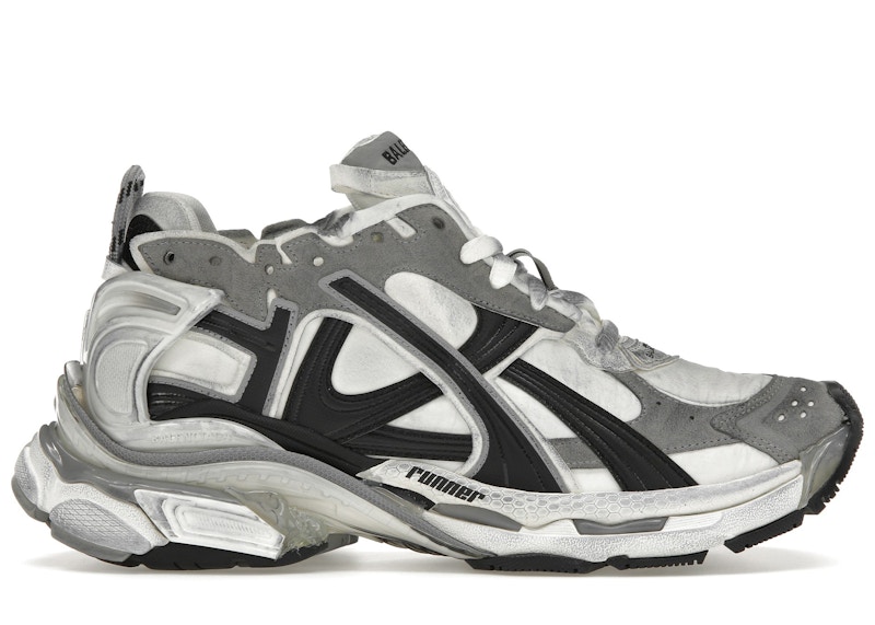 Balenciaga runner grey and black Balenciaga Runner M - Grey/White/Black • Prices » main image 4