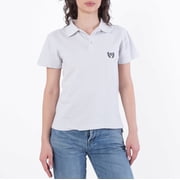 Balenciaga White Cotton Short-Sleeve Polo Shirt, Size X-Small