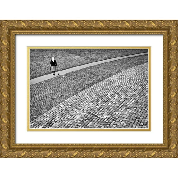 Balenzategui, Kike 18x13 Gold Ornate Wood Framed with Double Matting Museum Art Print Titled - Way Of Life