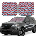 thumbnail image 1 of Balery 2 Piece Cartoon Crabs Car Windshield Sun Shade|Foldable Front Windshield Shade for Car Front Window for Most Sedans SUV Truck-Small, 1 of 7