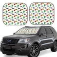 thumbnail image 1 of Balery 2 Piece Cartoon Sea Turtle Car Windshield Sun Shade|Foldable Front Windshield Shade for Car Front Window for Most Sedans SUV Truck-Medium, 1 of 7