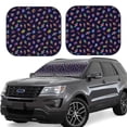 thumbnail image 1 of Balery 2 Piece Colorful Insects Car Windshield Sun Shade|Foldable Front Windshield Shade for Car Front Window for Most Sedans SUV Truck-Large, 1 of 1