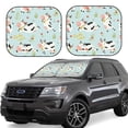 thumbnail image 1 of Balery 2 Piece Cute Cows Car Windshield Sun Shade|Foldable Front Windshield Shade for Car Front Window for Most Sedans SUV Truck-Medium, 1 of 7