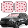 thumbnail image 1 of Balery 2 Piece Cute Pig Nose Car Windshield Sun Shade|Foldable Front Windshield Shade for Car Front Window for Most Sedans SUV Truck-Medium, 1 of 7
