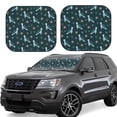 thumbnail image 1 of Balery 2 Piece Cute Turtle Car Windshield Sun Shade|Foldable Front Windshield Shade for Car Front Window for Most Sedans SUV Truck-Medium, 1 of 7