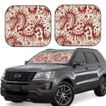 thumbnail image 1 of Balery 2 Piece Dragons1 Car Windshield Sun Shade|Foldable Front Windshield Shade for Car Front Window for Most Sedans SUV Truck-Small, 1 of 7