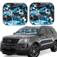 thumbnail image 1 of Balery 2 Piece Football Time Car Windshield Sun Shade|Foldable Front Windshield Shade for Car Front Window for Most Sedans SUV Truck-Medium, 1 of 7