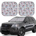 thumbnail image 1 of Balery 2 Piece I Love USA Car Windshield Sun Shade|Foldable Front Windshield Shade for Car Front Window for Most Sedans SUV Truck-Medium, 1 of 7