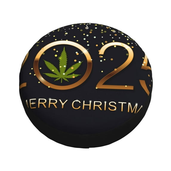 Balery 2025 And Merry Christmas Tire Covers - Tough Tire Wheel Protector for Truck, SUV, Trailer, Camper, RV -15 inch