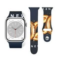 Balery 2025 Happy New Year 6 Pattern Sport Bands Compatible with Apple