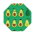 thumbnail image 1 of Balery 4 Pcs Cartoon Fruit 1leather Coasters Set, Drink Table Cup Coasters For Living Room Kitchen Coffee Decor, 1 of 9