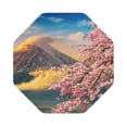 thumbnail image 1 of Balery 4 Pcs Cherry Blossomsleather Coasters Set, Drink Table Cup Coasters For Living Room Kitchen Coffee Decor, 1 of 9