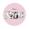 thumbnail image 1 of Balery 4 Pcs Cute Catsleather Coasters Set, Drink Table Cup Coasters For Living Room Kitchen Coffee Decor, 1 of 1