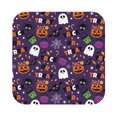 thumbnail image 1 of Balery 4 Pcs Halloween Sweet Candyleather Coasters Set, Drink Table Cup Coasters For Living Room Kitchen Coffee Decor, 1 of 9