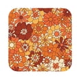 thumbnail image 1 of Balery 4 Pcs Hippie Flowerleather Coasters Set, Drink Table Cup Coasters For Living Room Kitchen Coffee Decor, 1 of 9