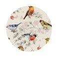 thumbnail image 1 of Balery 4 Pcs Little Birdsleather Coasters Set, Drink Table Cup Coasters For Living Room Kitchen Coffee Decor, 1 of 9