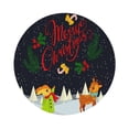 thumbnail image 1 of Balery 4 Pcs Merry Christmas Elkleather Coasters Set, Drink Table Cup Coasters For Living Room Kitchen Coffee Decor, 1 of 9