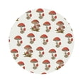 thumbnail image 1 of Balery 4 Pcs Mushroomleather Coasters Set, Drink Table Cup Coasters For Living Room Kitchen Coffee Decor, 1 of 9