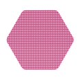 thumbnail image 1 of Balery 4 Pcs Pink Ginghamleather Coasters Set, Drink Table Cup Coasters For Living Room Kitchen Coffee Decor, 1 of 9