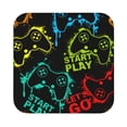 thumbnail image 1 of Balery 4 Pcs Play Game Startleather Coasters Set, Drink Table Cup Coasters For Living Room Kitchen Coffee Decor, 1 of 9