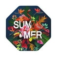 thumbnail image 1 of Balery 4 Pcs Summer Birds And Flowersleather Coasters Set, Drink Table Cup Coasters For Living Room Kitchen Coffee Decor, 1 of 9