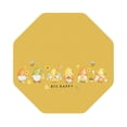 thumbnail image 1 of Balery 6 Pcs Bee Happy Sunflower Gnomesleather Coasters Set, Drink Table Cup Coasters For Living Room Kitchen Coffee Decor, 1 of 9