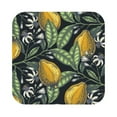 thumbnail image 1 of Balery 6 Pcs Citrus Fruits Elegant Lemonsleather Coasters Set, Drink Table Cup Coasters For Living Room Kitchen Coffee Decor, 1 of 9