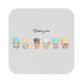 thumbnail image 1 of Balery 6 Pcs Little Chef Gnomeleather Coasters Set, Drink Table Cup Coasters For Living Room Kitchen Coffee Decor, 1 of 9