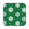 thumbnail image 1 of Balery 6 Pcs Snowflakeleather Coasters Set, Drink Table Cup Coasters For Living Room Kitchen Coffee Decor, 1 of 9