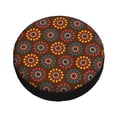 thumbnail image 1 of Balery 60s and 70s Aesthetic1 Tire Covers - Tough Tire Wheel Protector for Truck, SUV, Trailer, Camper, RV -15 inch, 1 of 8