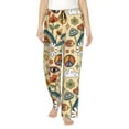 thumbnail image 1 of Balery 70s Hippie Style print Women's Pajama Pants,Ultra Lightweight Pjs,Lounge Pant-XX-Large, 1 of 9