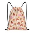 thumbnail image 1 of Balery 70s Mushroom Pattern Drawstring Backpack Bag Sport Gym Sackpack Cinch Bags Pattern Drawstring Backpack Bag Sport Gym Sackpack Cinch Bags -Medium, 1 of 6