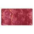 thumbnail image 1 of Balery Abstract Red Marble Mouse Pad ,15.8x29.5 In Large Gaming Mouse Pad Desk Mat Long Non-Slip Rubber Stitched Edges,Waterproof Mousepad Desk Mat For Gamer Office Home, 1 of 9