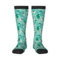 thumbnail image 1 of Balery Alapaca in Boho Printed Novelty Socks Men's Women's Crew Socks Sports Socks Knee High Socks Cotton Socks Quirky and Cool Socks, 1 of 9