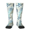 thumbnail image 1 of Balery Algae Corals And Seashells Fun Novelty Socks Men'S Women'S Crew Socks Funny Crazy Novelty Socks Quirky And Cool Socks, 1 of 9