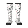 thumbnail image 1 of Balery Alpacas And Hearts Fun Novelty Socks Men'S Women'S Crew Socks Funny Crazy Novelty Socks Quirky And Cool Socks, 1 of 1