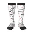 thumbnail image 1 of Balery Alpacas And Hearts Fun Novelty Socks Men'S Women'S Crew Socks Funny Crazy Novelty Socks Quirky And Cool Socks, 1 of 9