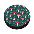 thumbnail image 1 of Balery Amanita Mushroom Tire Covers - Tough Tire Wheel Protector for Truck, SUV, Trailer, Camper, RV -16 inch, 1 of 8
