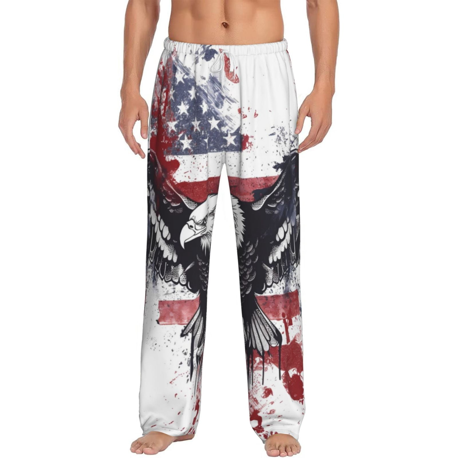 Universal American Flag Print Auto Fußmatten - 4-teiliges Set