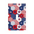 thumbnail image 1 of Balery American Stars2 for Duplex Wall Plates Kit, Electrical Outlet Covers, Standard Size 1-Gang 5.0" x3.0", Electric Receptacle Plug Covers-Style T, 1 of 6
