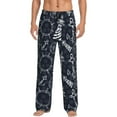 thumbnail image 1 of Balery Anchor and Lighthouse print Men's Pajama Pants,Ultra Lightweight Pjs,Lounge Pant-Large, 1 of 9