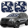 thumbnail image 1 of Balery Angry Shark Sun Shield 2 Pack For Car Front Windows Foldable Sun Visor Protector Blocks Max Uv Rays And Keeps Your Vehicle Cool For Most Sedans Suv Truck, 1 of 7