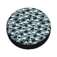 thumbnail image 1 of Balery Angry Shark Tire Covers - Tough Tire Wheel Protector for Truck, SUV, Trailer, Camper, RV -17 inch, 1 of 8