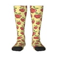 thumbnail image 1 of Balery Apple Fun Novelty Socks Men'S Women'S Crew Socks Funny Crazy Novelty Socks Quirky And Cool Socks, 1 of 9