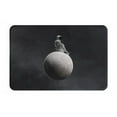 thumbnail image 1 of Balery Astronaut Sitting On Mercury Planet Doormat, Durable Flannel Fabric, Waterproof Stain and Fade Resistant, Low Profile,Indoor Outdoor Door Mats, Easy Clean Patio Entrance Mat, 16x24in, 1 of 9