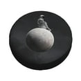 thumbnail image 1 of Balery Astronaut Sitting On Mercury Planet Tire Covers - Tough Tire Wheel Protector for Truck, SUV, Trailer, Camper, RV -15 inch, 1 of 8