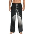 Balery Astronaut Sitting On Mercury print Men's Pajama Pants