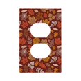 thumbnail image 1 of Balery Autumn Forest3 for Duplex Wall Plates Kit, Electrical Outlet Covers, Standard Size 1-Gang 5.0" x3.0", Electric Receptacle Plug Covers-Style S, 1 of 6